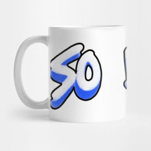 So Blue logo Mug